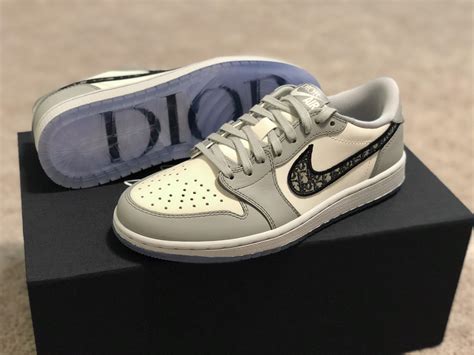 jordan 1 dior low cut.